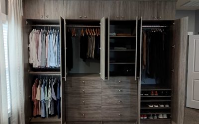 Our Favorite Install: Transforming an Empty Wall into a Dream Closet